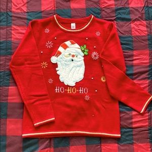 Small (4-6) Red Ugly Christmas Sweater